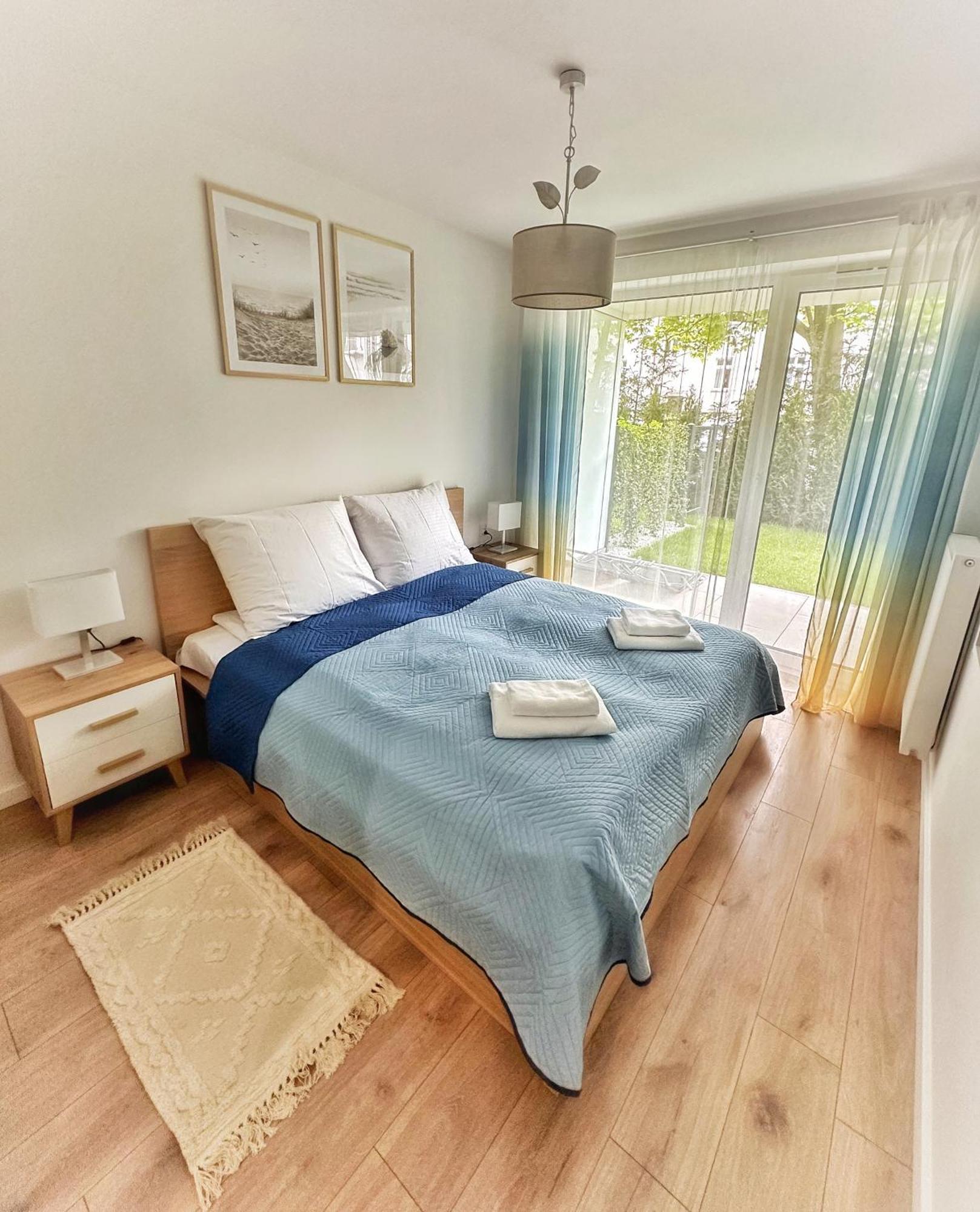 Apartament Whiteblue Kolobrzeg Z Duzym Ogrodkiem - 100 M Od Plazy! Whiteblue Kolberg Apartment Mit Grossem Garten - 100 M Vom Strand Entfernt! Whiteblue Kolobrzeg Apartman S Velkou Zahradou - 100 M Od Plaze! 外观 照片